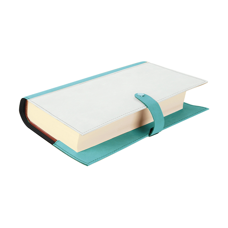 Funda de libro de polipiel por sublimación con cierre a presión Funda de libro de polipiel por sublimación con cierre a presión