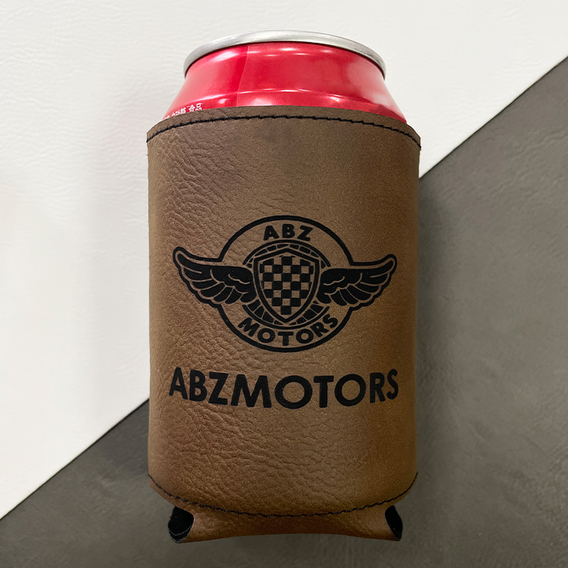 Portavasos de Bebida de Cuero Sintético Láserizable Portavasos de Bebida de Cuero Sintético Láserizable