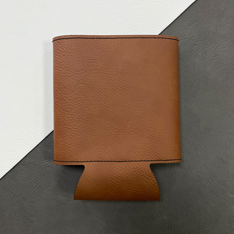 Portavasos de Bebida de Cuero Sintético Láserizable Portavasos de Bebida de Cuero Sintético Láserizable