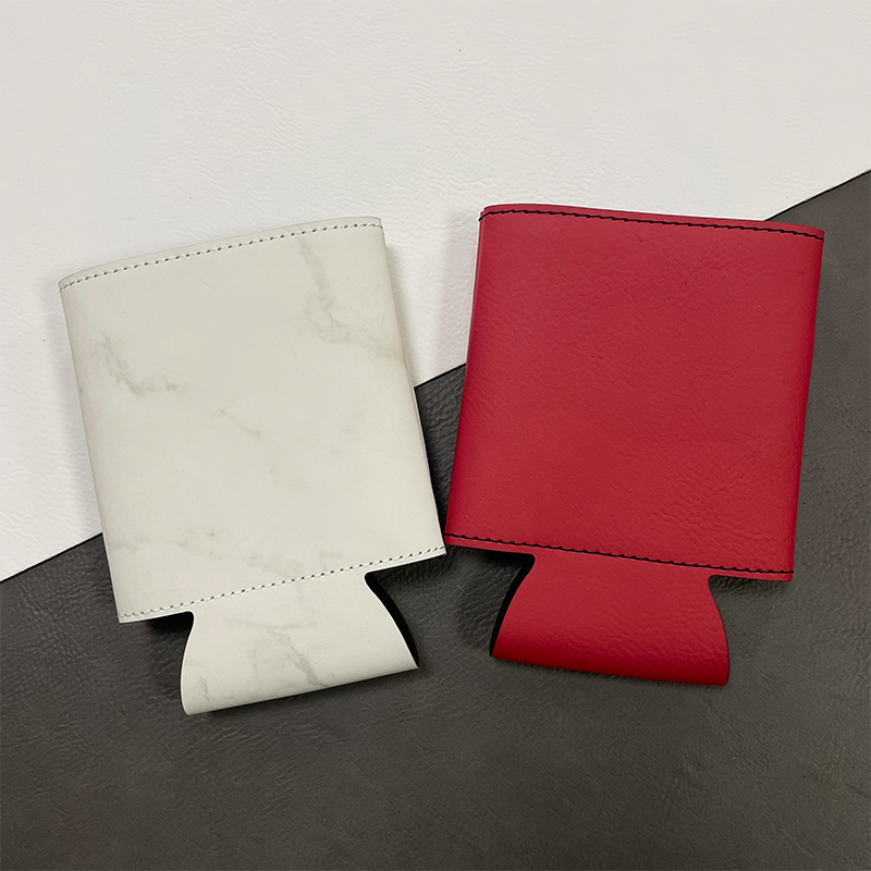 Portavasos de Bebida de Cuero Sintético Láserizable Portavasos de Bebida de Cuero Sintético Láserizable