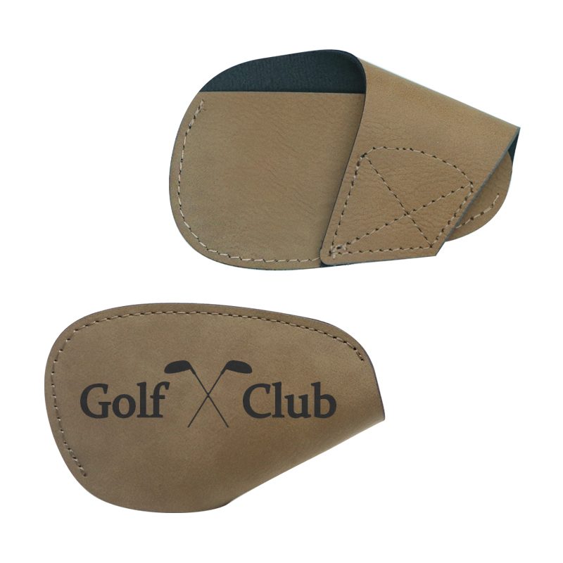 Funda para club de golf de polipiel con láser Funda para club de golf de polipiel con láser