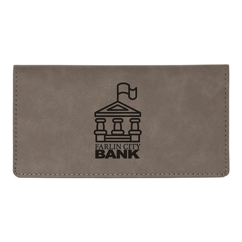 Fundas para chequera de cuero sintético que se pueden usar con láser Fundas para chequera de cuero sintético que se pueden usar con láser