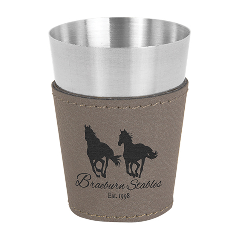 Vasos de Tequila de Cuero Sintético