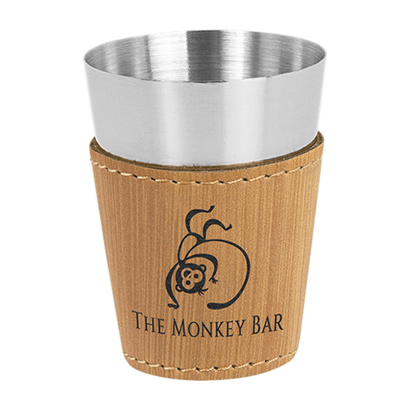 Vasos de Tequila de Cuero Sintético