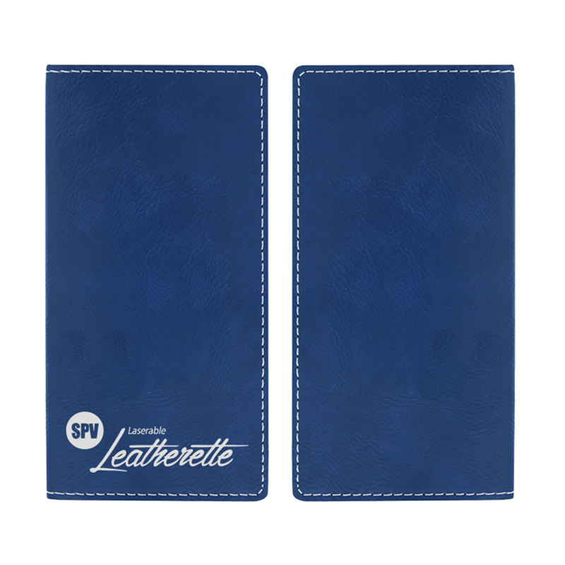 Fundas para chequera de cuero sintético que se pueden usar con láser Fundas para chequera de cuero sintético que se pueden usar con láser