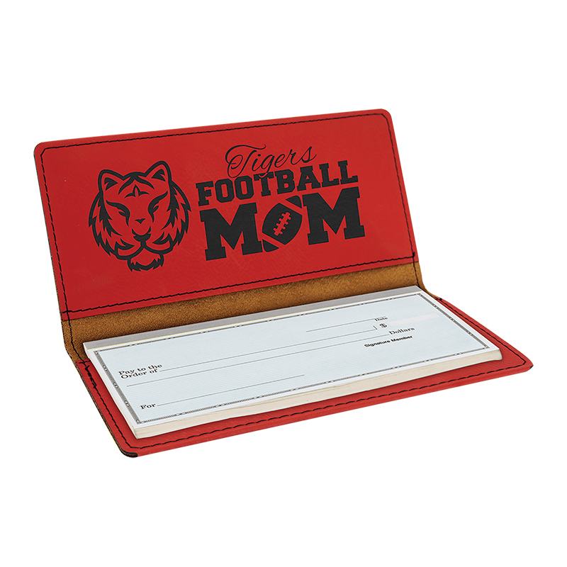 Fundas para chequera de cuero sintético que se pueden usar con láser Fundas para chequera de cuero sintético que se pueden usar con láser