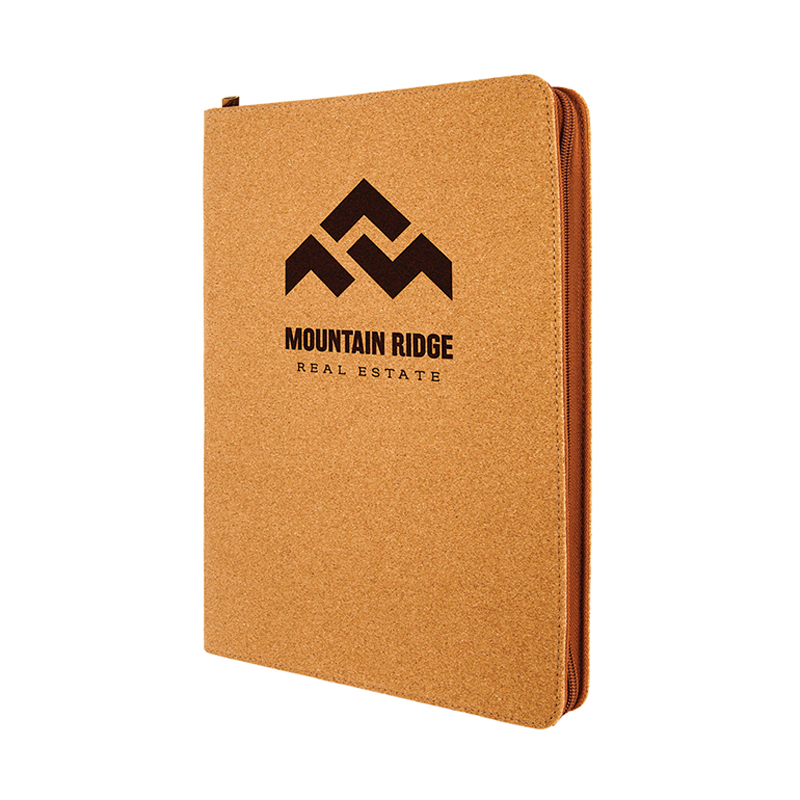 Portafolio de polipiel de 9 1/2' × 12' con cremallera Portafolio de polipiel de 9 1/2' × 12' con cremallera