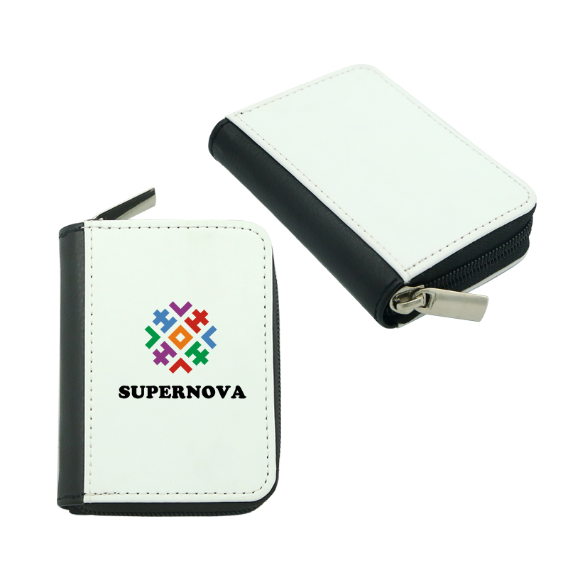 Conjunto de manicura de cuero PU con sublimación Conjunto de manicura de cuero PU con sublimación