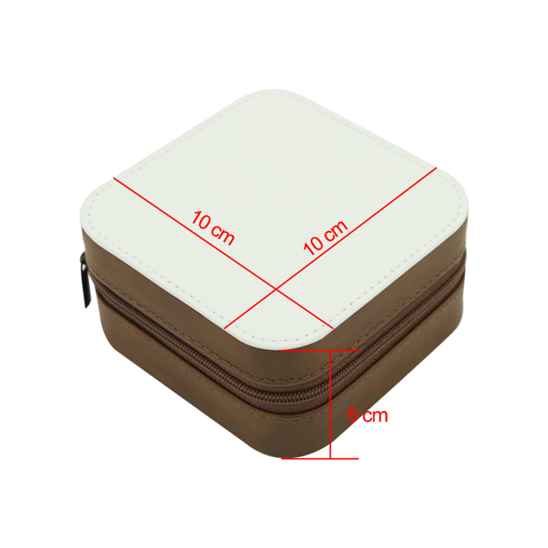 Caja de Joyería de Cuero Sintético para Sublimación Caja de Joyería de Cuero Sintético para Sublimación