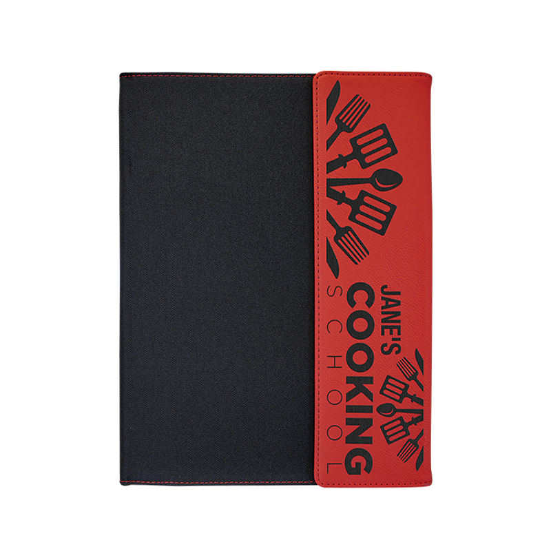 Lienzo de 7' × 9' con portafolios de polipiel Lienzo de 7' × 9' con portafolios de polipiel