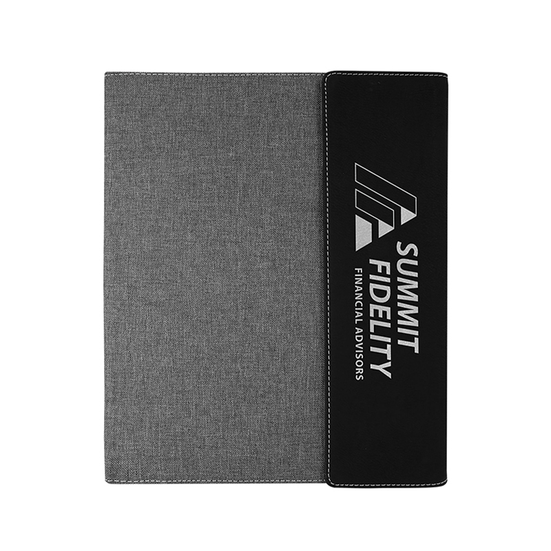 Lienzo de 9 1/2' × 12' con portafolios de polipiel Lienzo de 9 1/2' × 12' con portafolios de polipiel