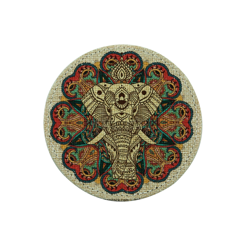 Posavasos Redondos de Yute para Sublimación