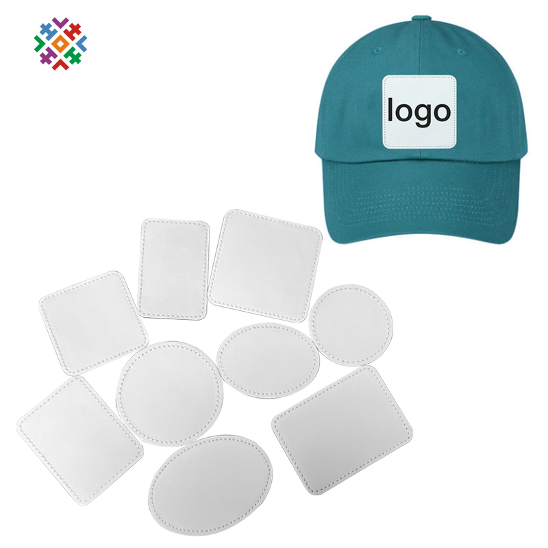 Parches de cuero sintético de sublimación cuadrada de 3' x 3' con adhesivo Parches de cuero sintético de sublimación cuadrada de 3' x 3' con adhesivo