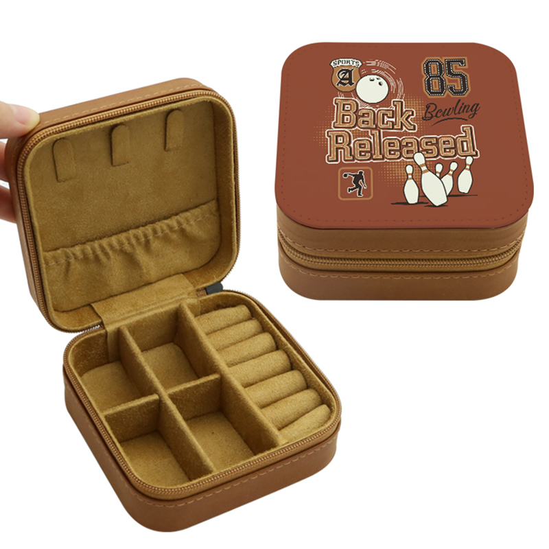 Caja de Joyería de Cuero Sintético para Sublimación Caja de Joyería de Cuero Sintético para Sublimación