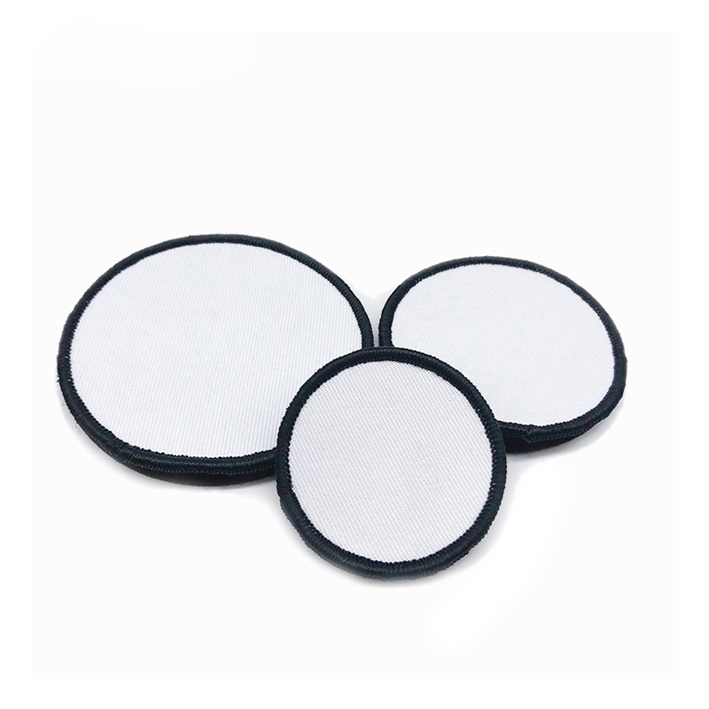 Parches redondos de cuero sintético por sublimación de 3' con adhesivo Parches redondos de cuero sintético por sublimación de 3' con adhesivo