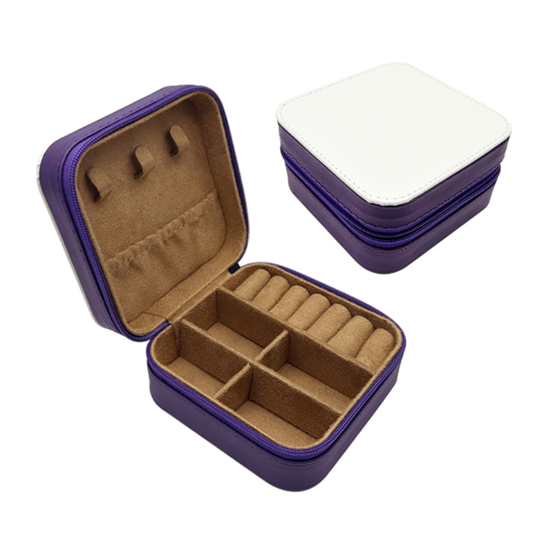 Caja de Joyería de Cuero Sintético para Sublimación Caja de Joyería de Cuero Sintético para Sublimación