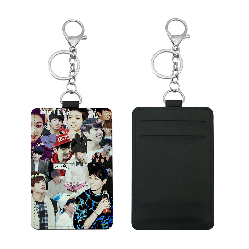 Tarjetero de autobús de polipiel por sublimación con 2 ranuras Tarjetero de autobús de polipiel por sublimación con 2 ranuras