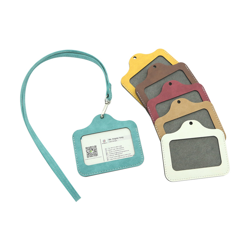 Porta credencial de identificación de polipiel por sublimación - Horizontal Porta credencial de identificación de polipiel por sublimación - Horizontal