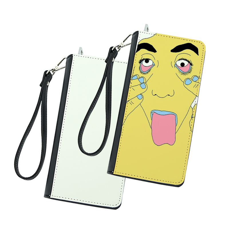 Carteras de polipiel por sublimación con correa para la muñeca - Clásicas