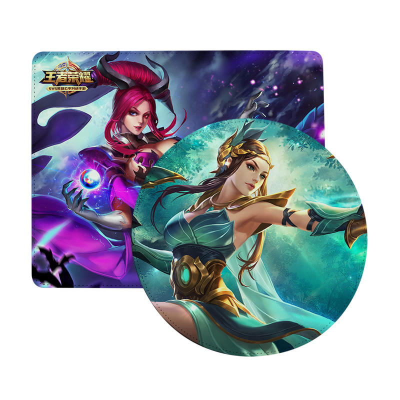 Alfombrilla de ratón de cuero PU con sublimación - Rectángulo