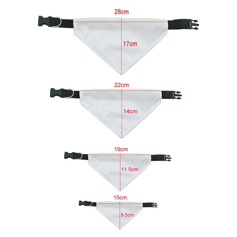 Bufanda de sublimación para mascotas - talla XL Bufanda de sublimación para mascotas - talla XL