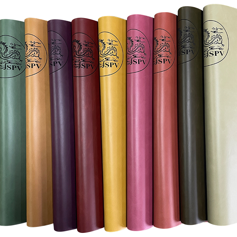 Láminas de polipiel brillante con adhesivo/sin adhesivo