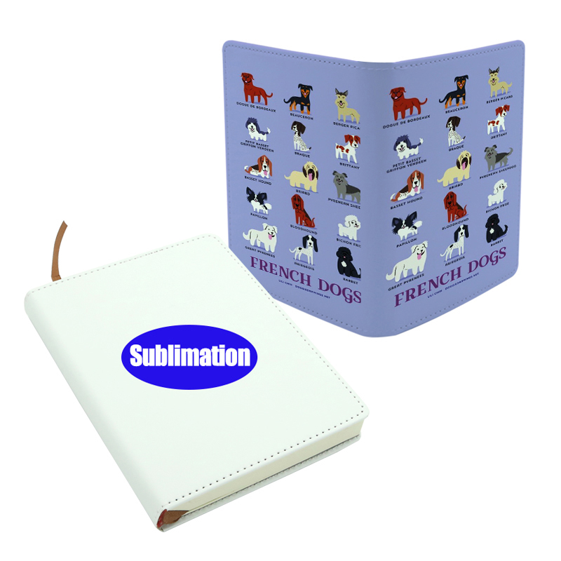 Cuaderno de cuero PU con sublimación - Tamaño A5 Cuaderno de cuero PU con sublimación - Tamaño A5