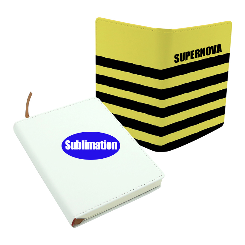 Cuaderno de cuero PU con sublimación - Tamaño A5 Cuaderno de cuero PU con sublimación - Tamaño A5
